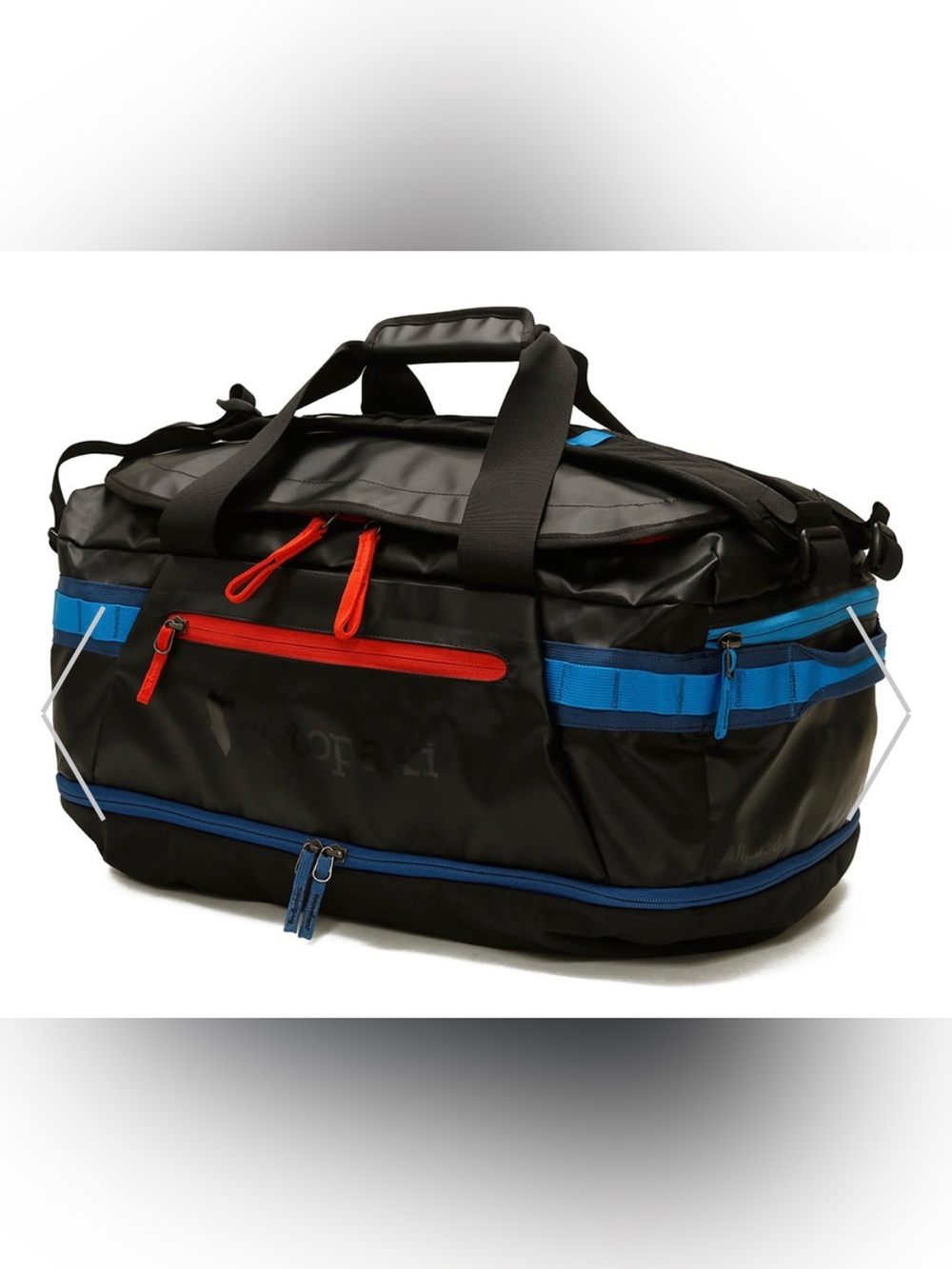 Cotopaxi Allpa 50L Travel Duffel Bag - Black - Excellent Like-New Condition